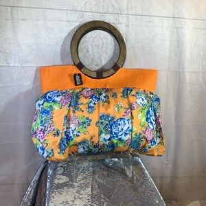 Bijoux Terner Wooden Handle Purse - NWT